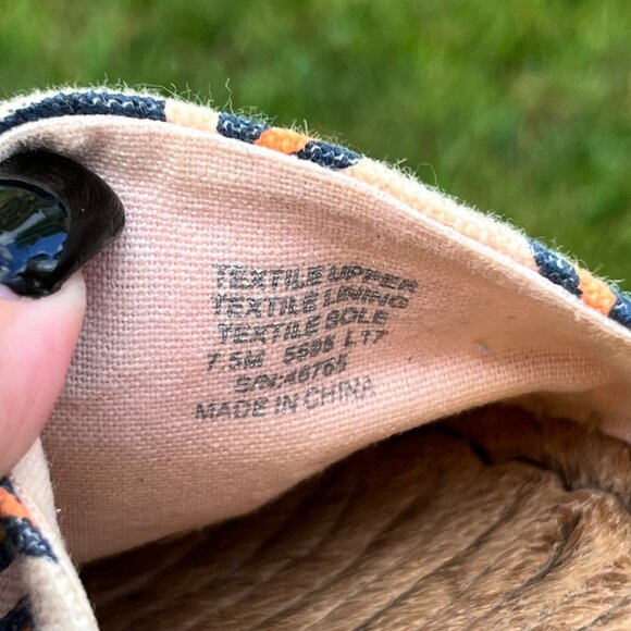 *FLAWS* Tory Burch Cecily Sequin Embellished Espadrilles Flats Size 7.5 - Picture 7 of 9